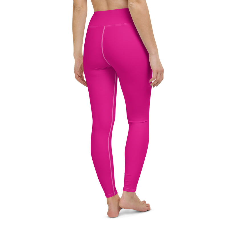 Bright Berry Yoga-Leggings