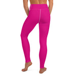 Bright Berry Yoga-Leggings