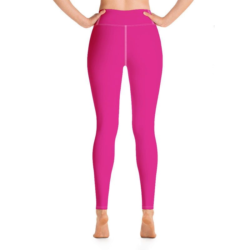 Bright Berry Yoga-Leggings