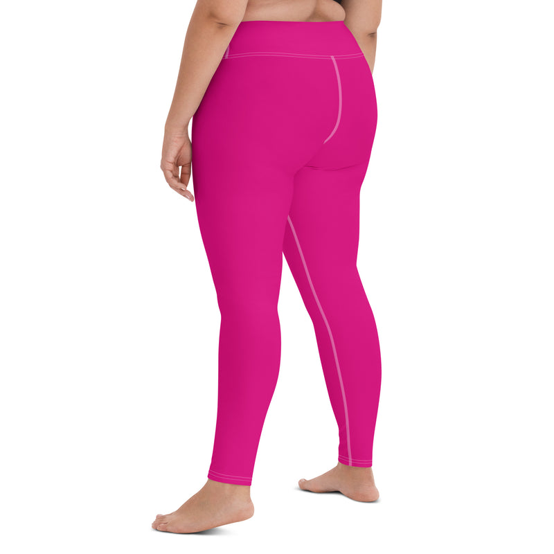Bright Berry Yoga-Leggings