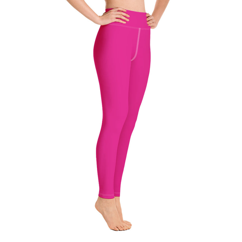 Bright Berry Yoga-Leggings