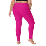 Bright Berry Yoga-Leggings