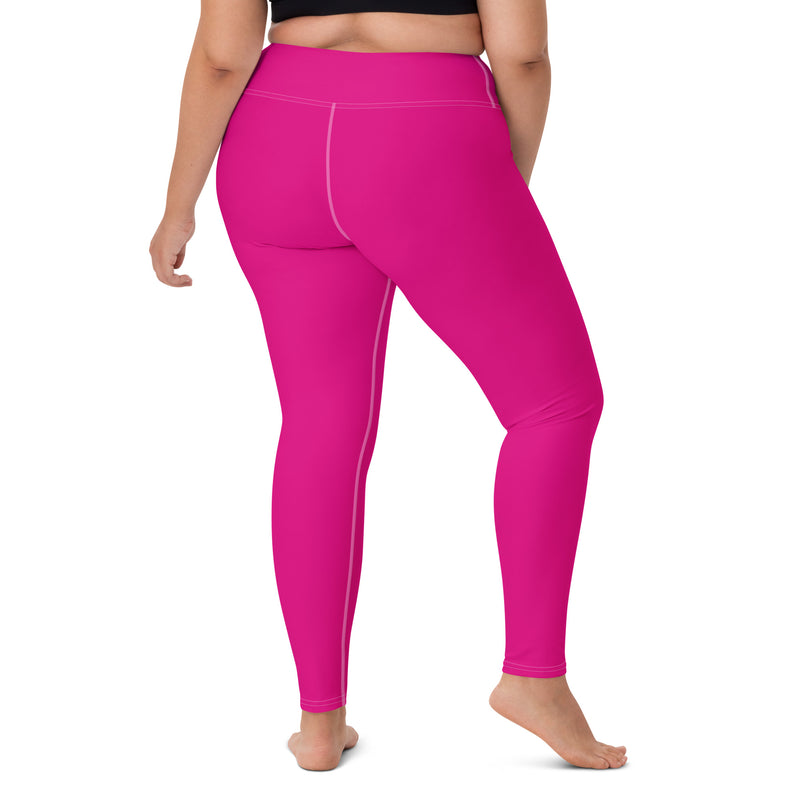 Bright Berry Yoga-Leggings